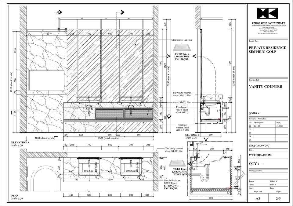 3D & Perspektif - DESIGN INTERIOR & SHOP DRAWING PROFESIONAL - 23