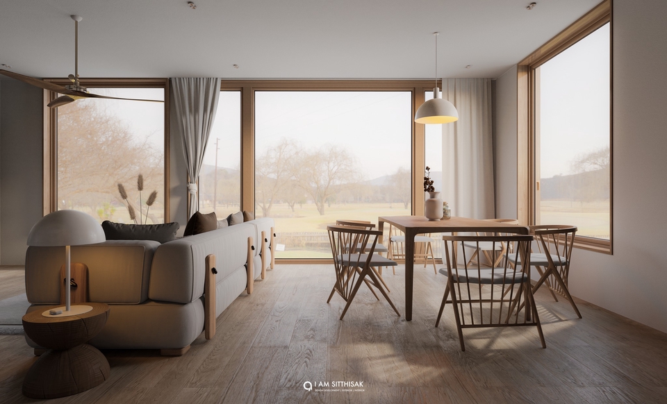 ออกแบบตกแต่งภายในและภายนอก - 3D Perspective | Animation | Exterior | interior  - 12