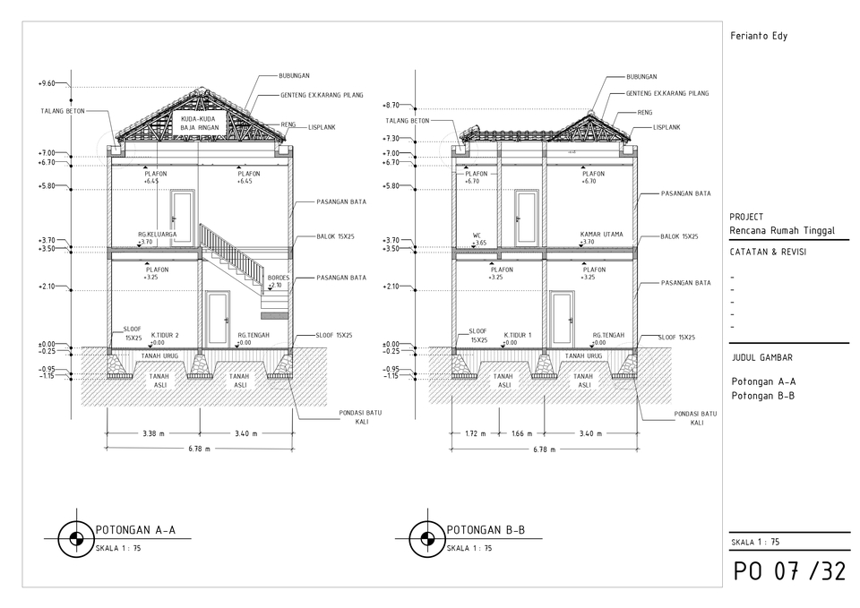 CAD Drawing - JASA GAMBAR KERJA 1-3 HARI JADI - 12