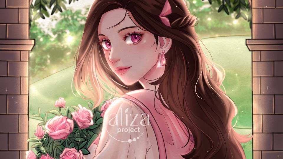 Desain Karakter - Jasa gambar original character atau fanart dengan style manhwa/anime - 1