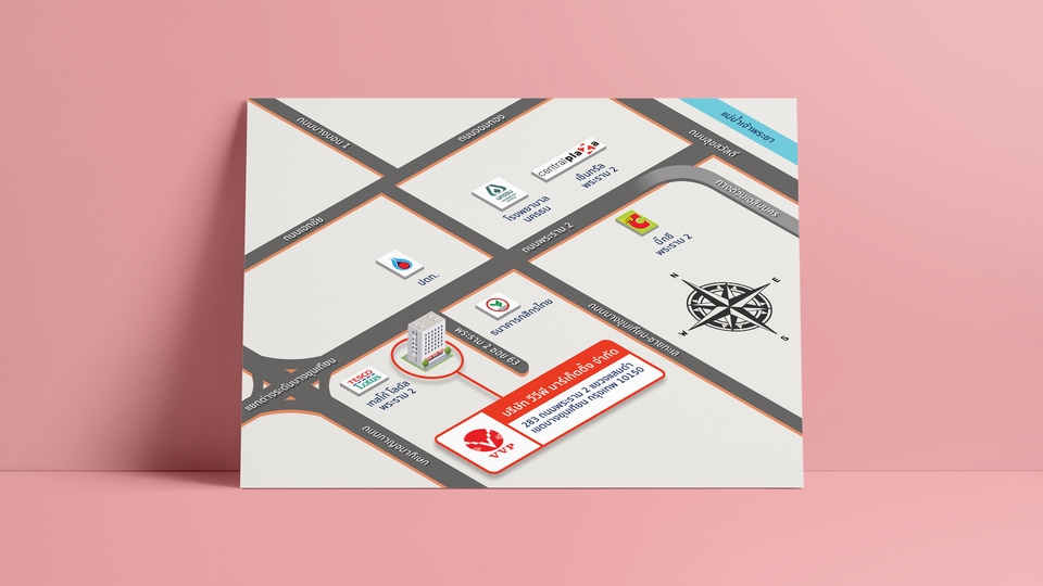 วาดแผนที่ - MAP DESIGN | ออกแบบแผนที่ - 19