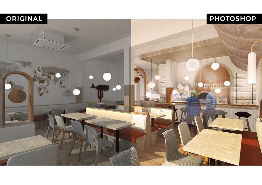 ไดคัท & Photoshop - แต่งภาพสถาปัตย์ด้วย Photoshop คุณภาพ รวดเร็ว ทันใจ - 1