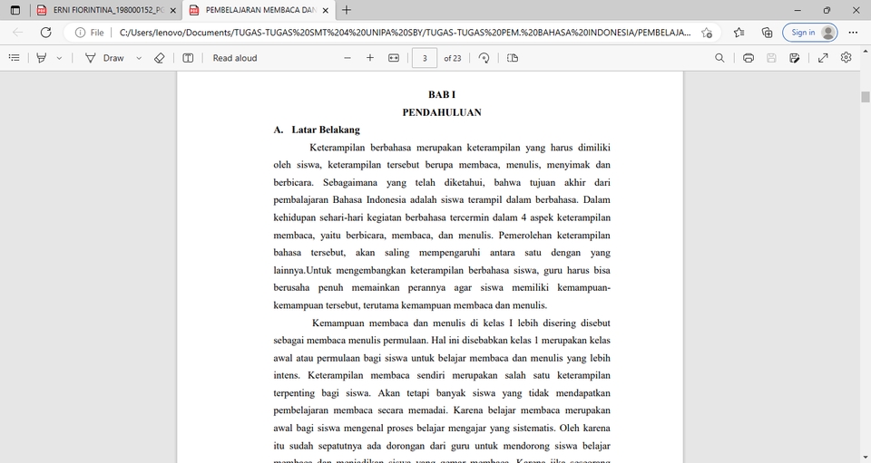 Pengetikan Umum - JASA PENGETIKAN WORD - 2