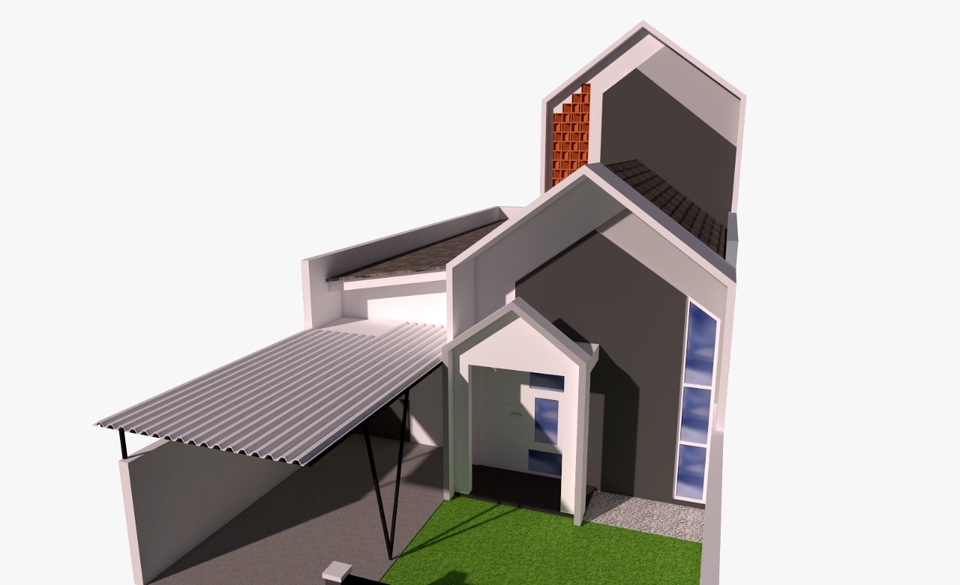 3D & Perspektif - Desain Rumah, 1 hari jadi - 6