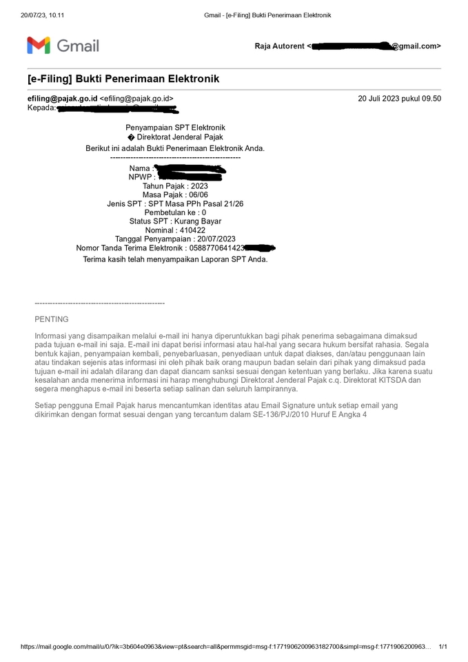 Akuntansi dan Keuangan - PERPAJAKAN ORANG PRIBADI (WP OP) - 11