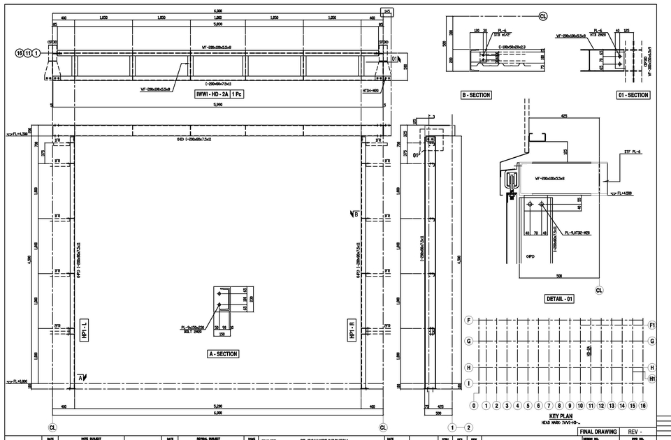 CAD Drawing - Gambar Detail Shop Drawing - 15