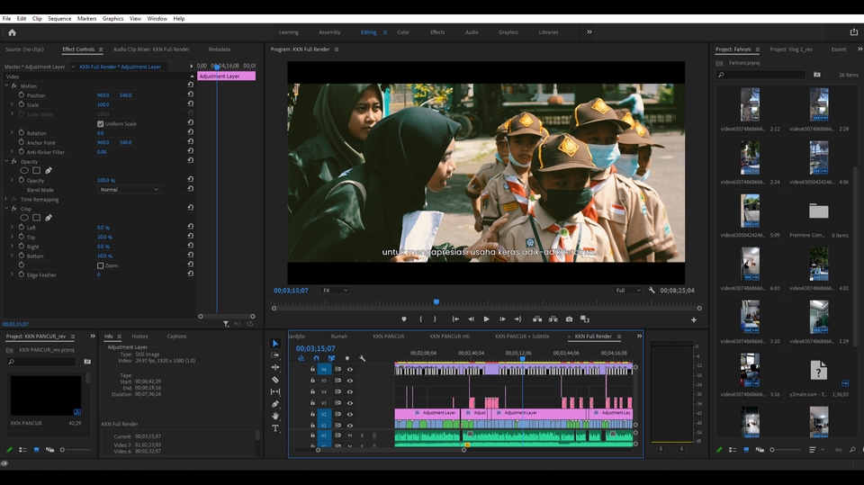 Video Editing - Editing Video Professional (Dokumentasi, Vlog, Presentasi, dll.) - 2