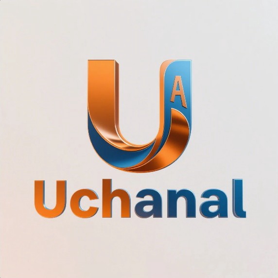 Desain logo Uchannel, jasa desain logo online murah, buat logo perusahaan