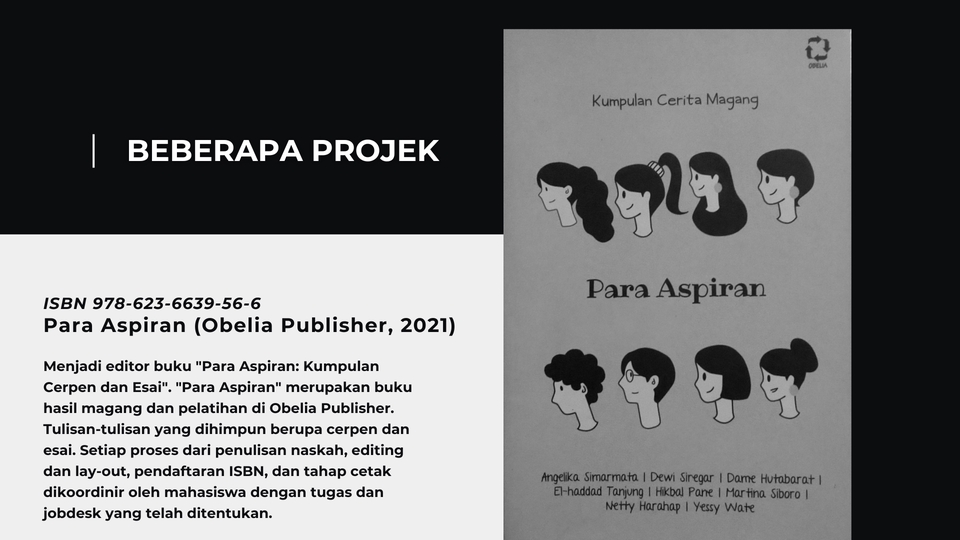 Jasa proofreading skripsi, jasa editing dan proofreading, jasa proofreading jurnal, harga jasa proofreading, jasa proofreading bahasa inggris editing, cek grammar, jasa proofreading tesis, Para Aspiran: kumpulan cerpen dan esai