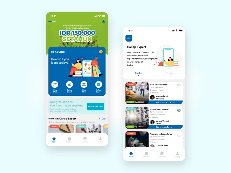 UI & UX Design - Design Mobile App / Aplikasi Mobile (UI/UX) - 7