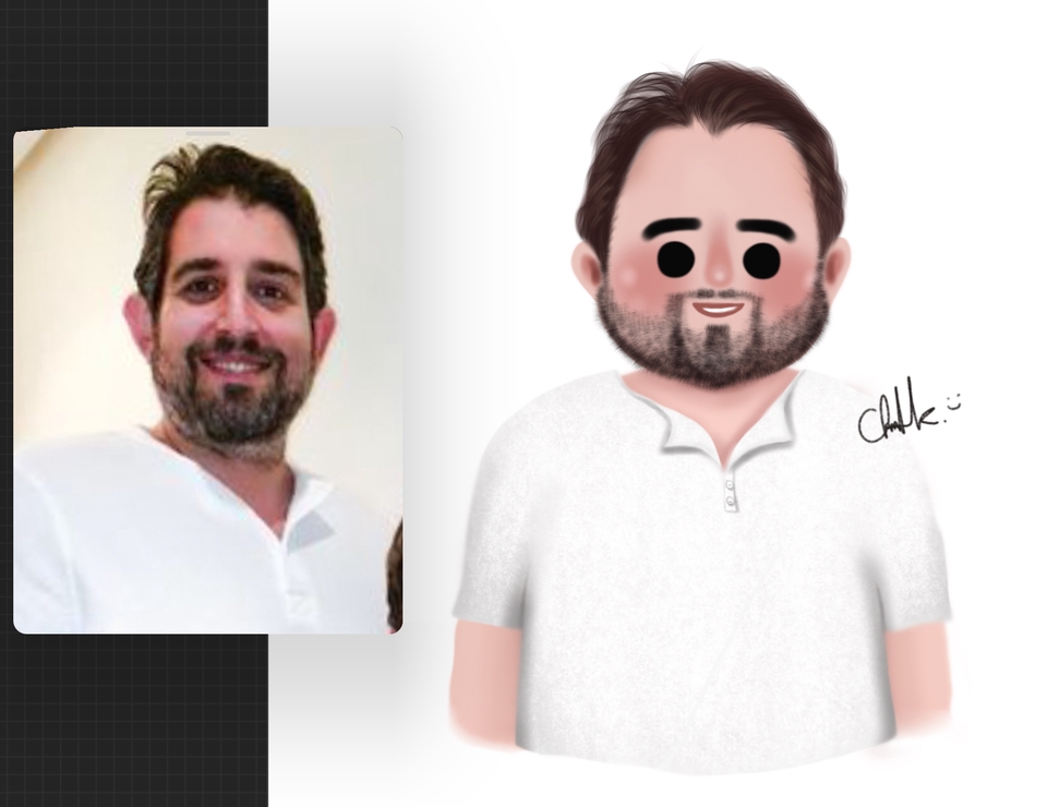 วาดภาพการ์ตูน - รับออกแบบวาดภาพการ์ตูนกึ่งสเหมือนจริง • เปลี่ยนรูปภาพของคุณให้กลายเป็นตัวการ์ตูนน่ารักๆกันค่ะ - 17