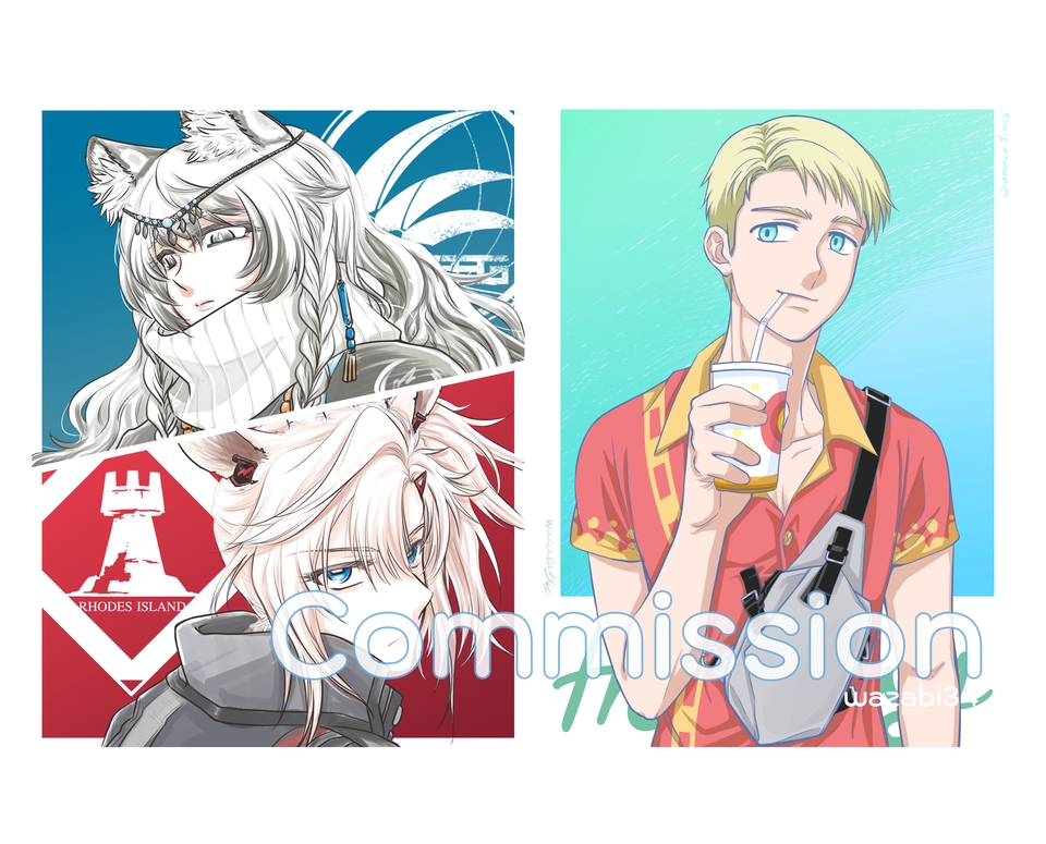 วาดแฟนอาร์ต - รับวาด Fanart จาก อนิเม เกม หรือการ์ตูน - 3