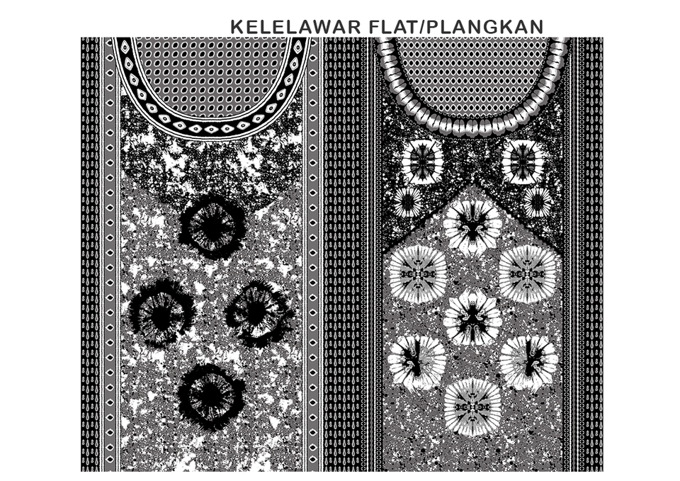 Desain Kaos & Motif - Desain pattern batik, tekstil, dan kain pantai. - 3