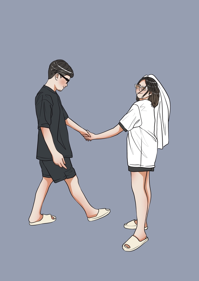 วาดภาพการ์ตูน - รับวาดภาพการ์ตูน มินิมอล - 8