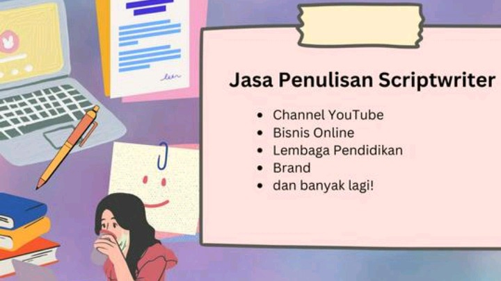 Jasa Penulis Artikel Berkualitas dan Bergaransi - Jasa Pembuatan Skript Konten