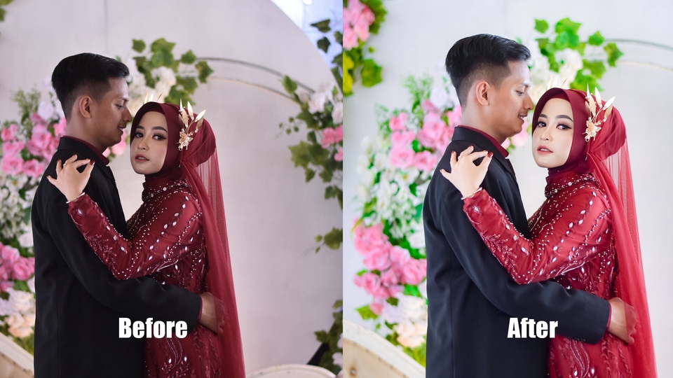 Jasa Edit Foto Photoshop Profesional dan Berkualitas - Edit Foto Wedding Lightroom