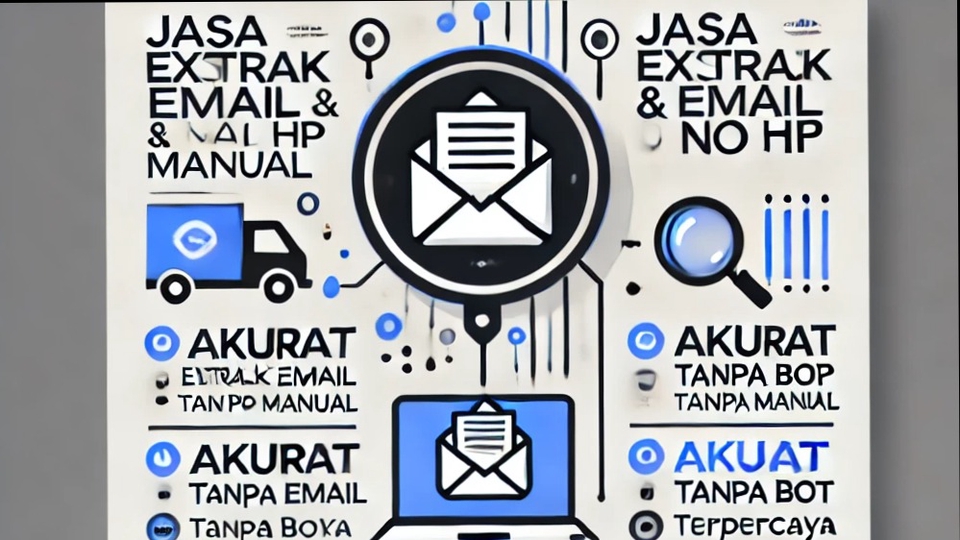Ekstrak email & nomor handphone