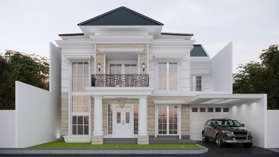 3D & Perspektif - Arsitek , Desain Arsitektur , Desain Rumah - 15