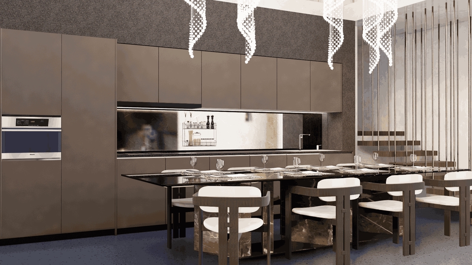 ออกแบบตกแต่งภายในและภายนอก - 3D Perspective  Interior Design  - 13