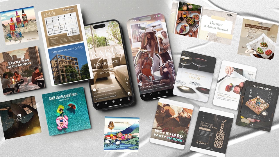 Banner โฆษณา - ัรับออกแบบ Banner โฆษณา | Content Online (Facebook, Line, IG or Social Media Platform) - 5