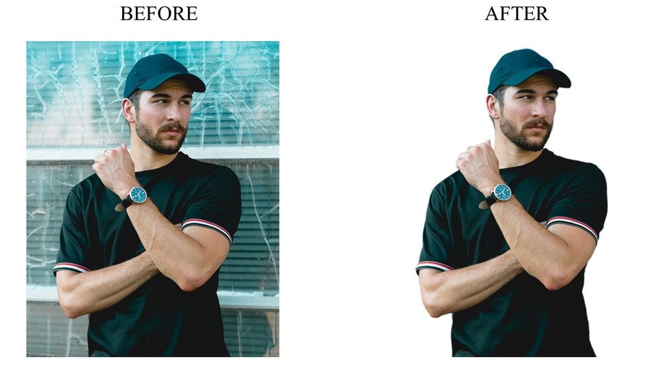 ไดคัท & Photoshop - ไดคัต รีทัช ตัดต่อรูปภาพบุคคล สินค้า - 1