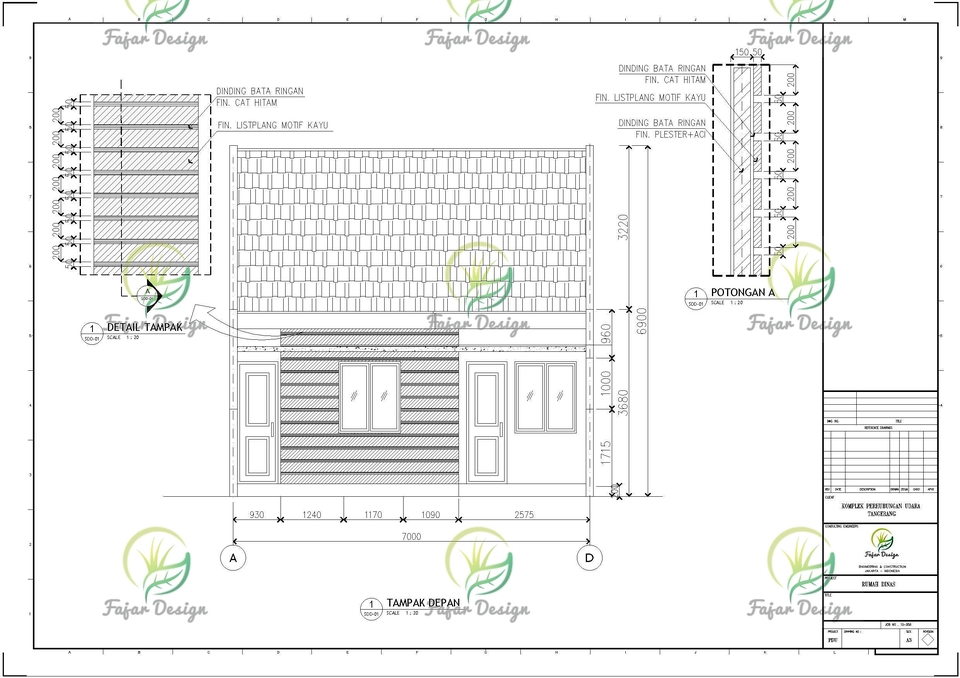 CAD Drawing - Redraw Bangunan Atau Gambar Kerja Dalam Bentuk 2D - 7