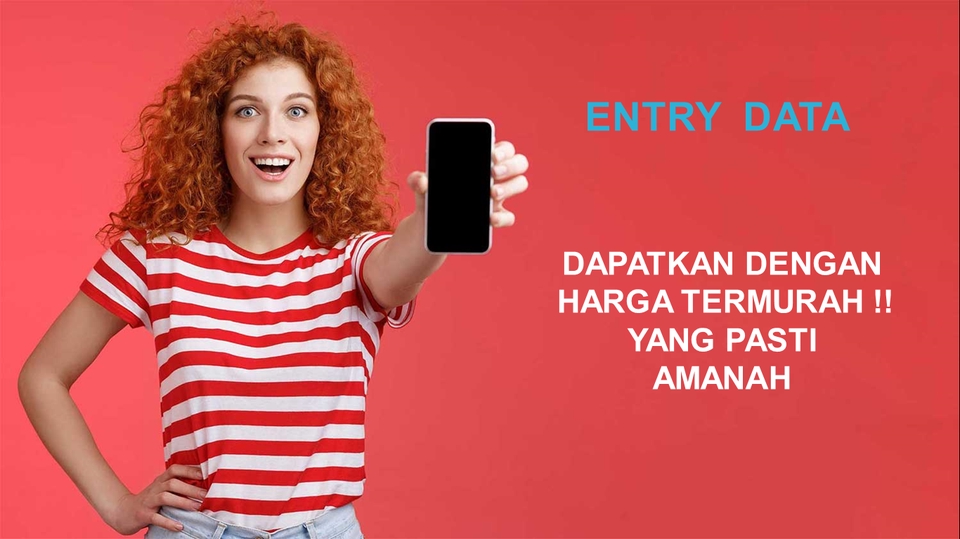 Jasa Data Entry Online:  Freelancer profesional berpengalaman siap membantu input data Excel dengan cepat dan akurat. Dapatkan harga termurah dengan amanah!