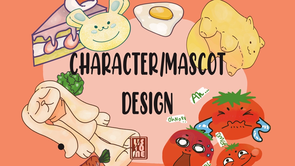 ออกแบบ Character & Mascot - รับออกแบบ Character, Mascot และตัวละคร Chibi - 1