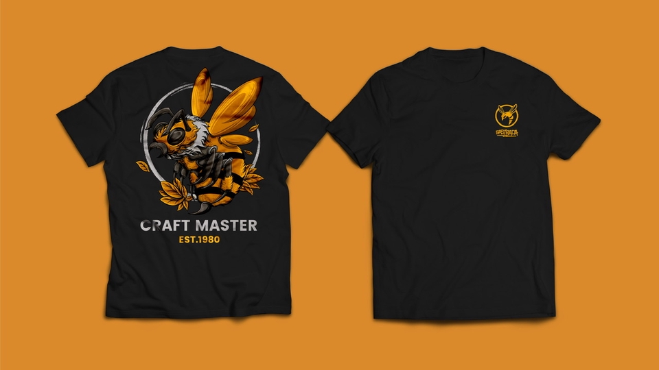 Desain Kaos & Motif - Desain Kaos Illustrasi Custom Keren - 4
