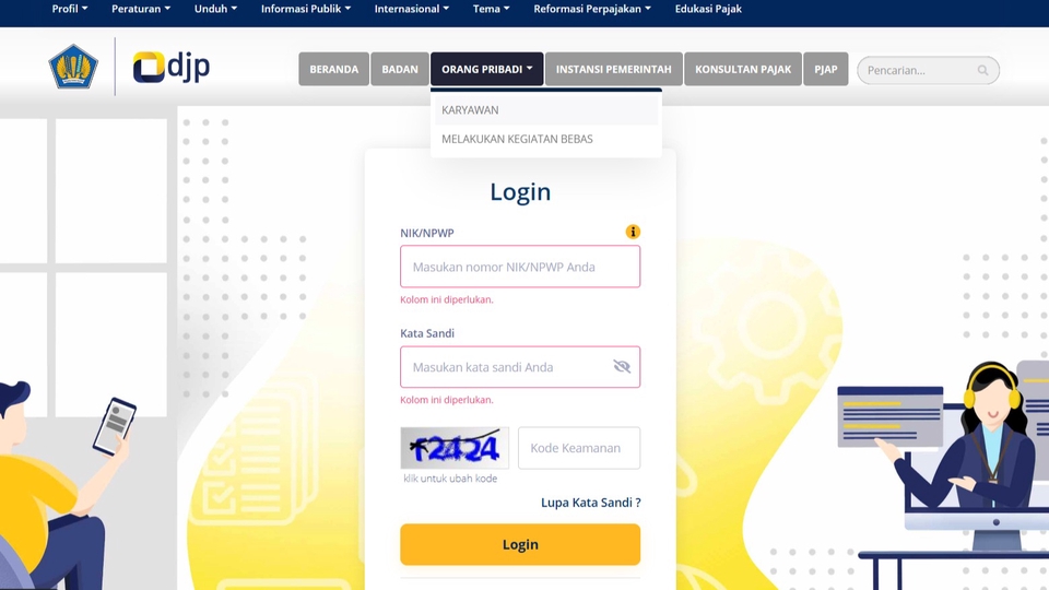 Jasa Konsultan Keuangan Online - Login untuk Akses Layanan Keuangan