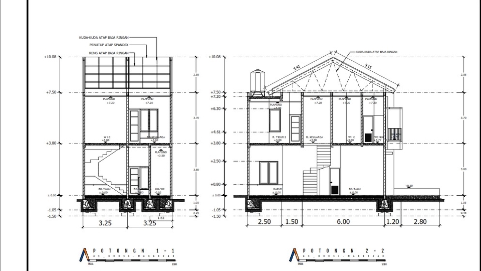 CAD Drawing - Jasa Desain Gambar Kerja 2D (Arsitektur dan Struktur) - 8