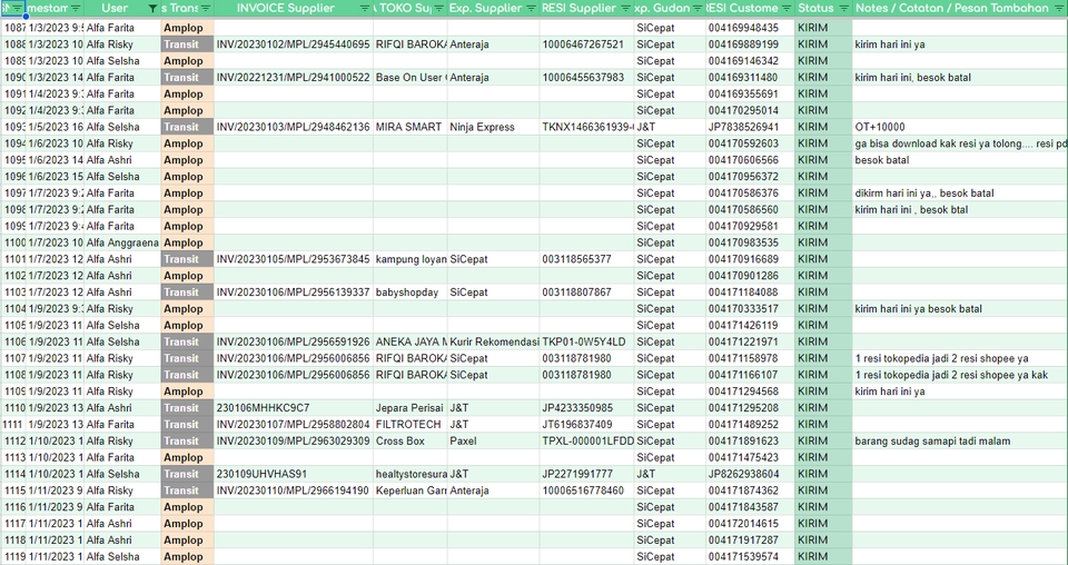 Entri Data - Jasa Pembuatan Google Form Terkoneksi Google Sheet 1 hari selesai - 4