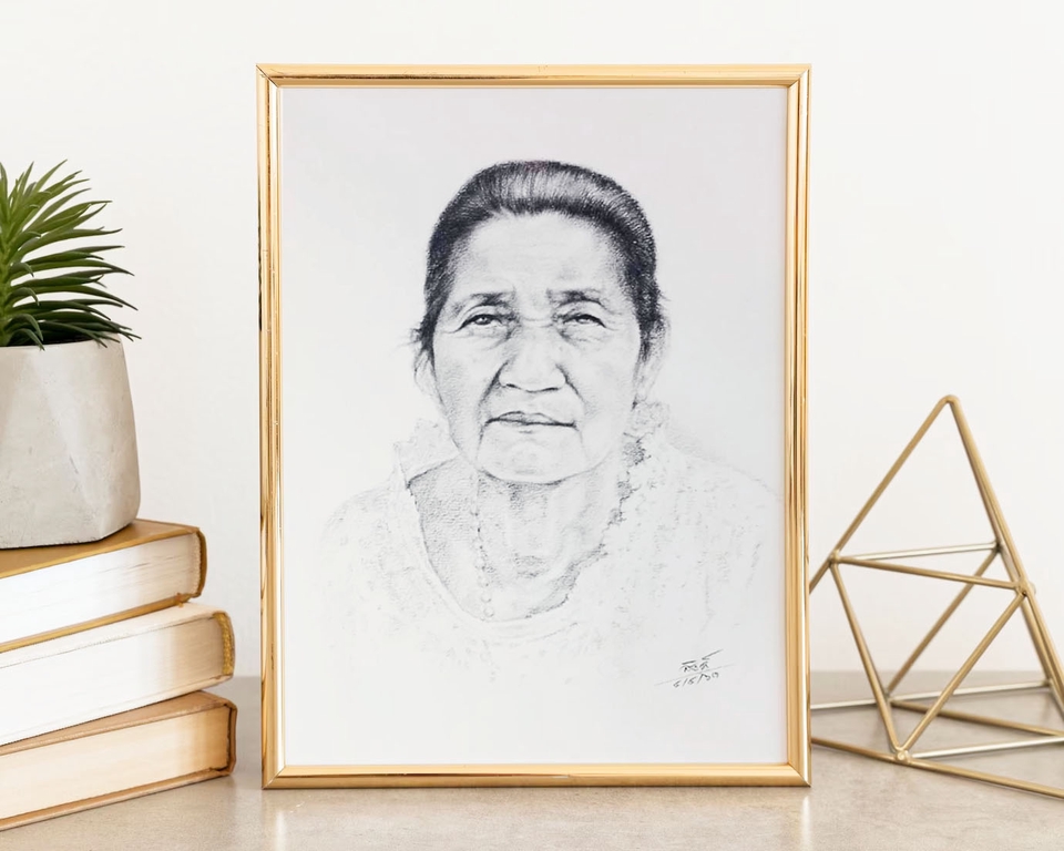 วาดภาพเหมือน Portrait - วาดภาพบุคคลเหมือน - 10