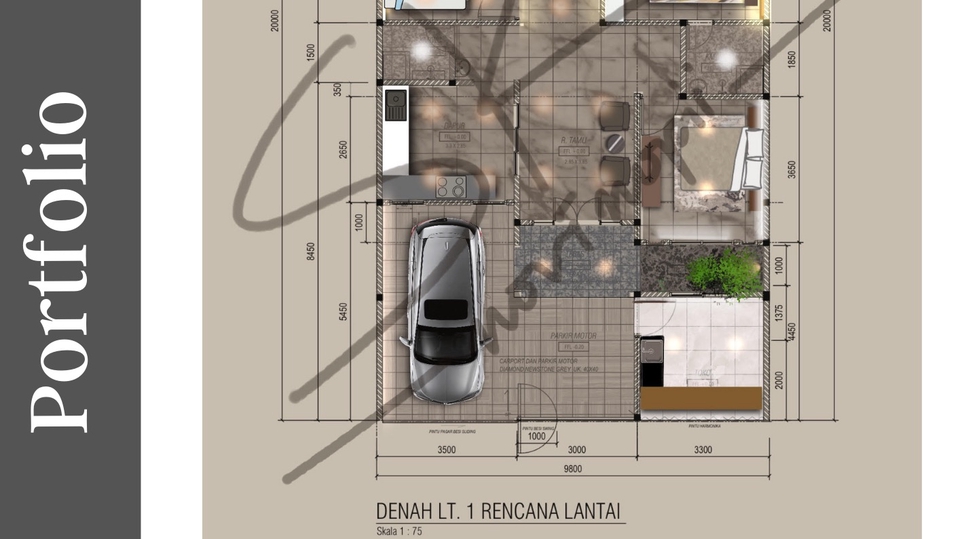 CAD Drawing - Gambar Kerja Furniture - 1