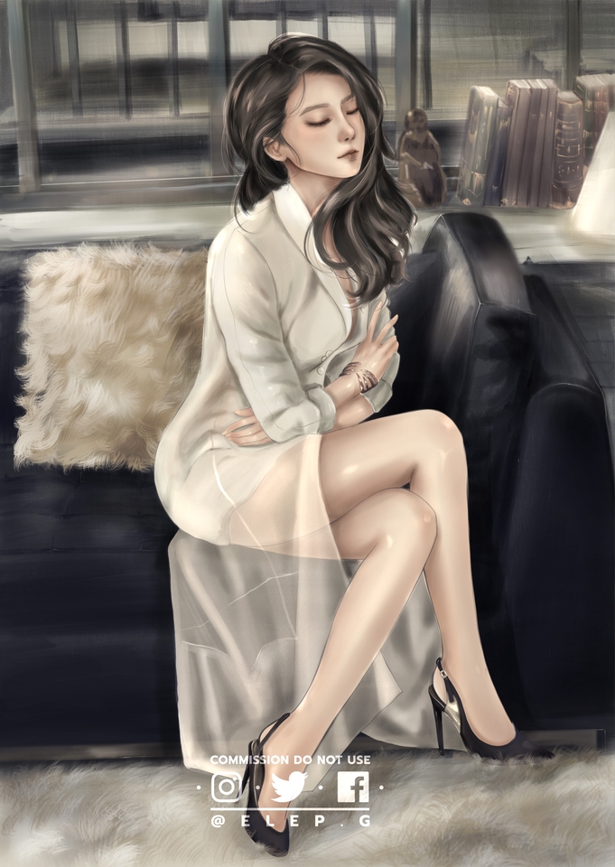 วาดแฟนอาร์ต - งานแฟนอาร์ต วาดภาพเหมือน portrait จากภาพวาด (ราคาไม่แพง) - 12