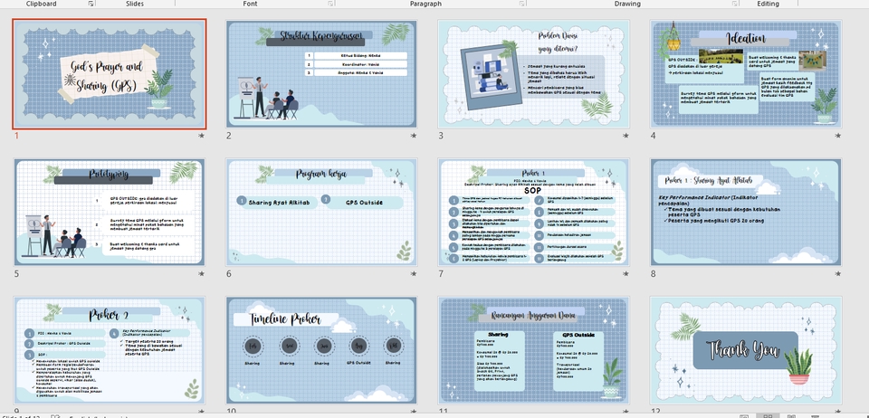 Presentasi - Desain Power Point, via Ms. Power Point/CANVA - 5