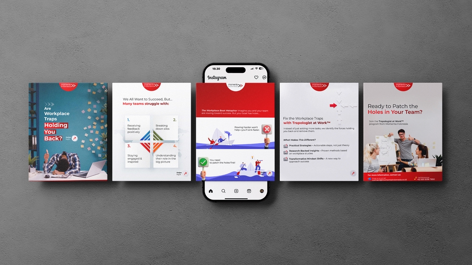 Jasa desain banner instagram untuk promosi website dan toko online.