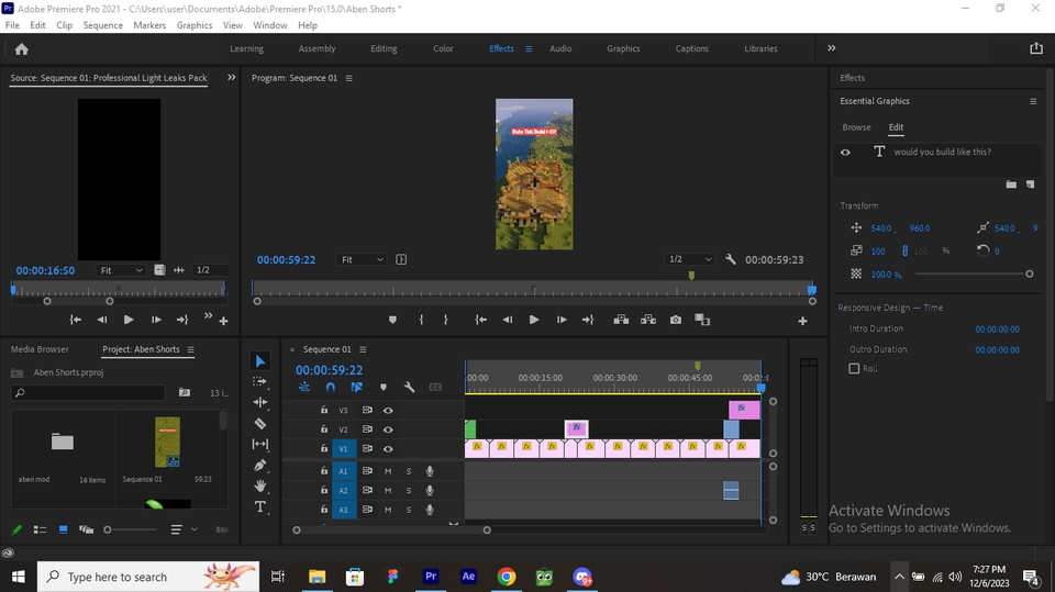 Video Editing - VIDEO EDITING CEPAT 1 HARI SELESAI YOUTUBE SHORT, TIKTOK, REELS - 4