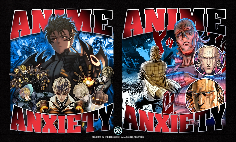Desain Kaos & Motif - Desain custom vintage bootleg graphic streetwear, anime, rap, artis, dll - 4