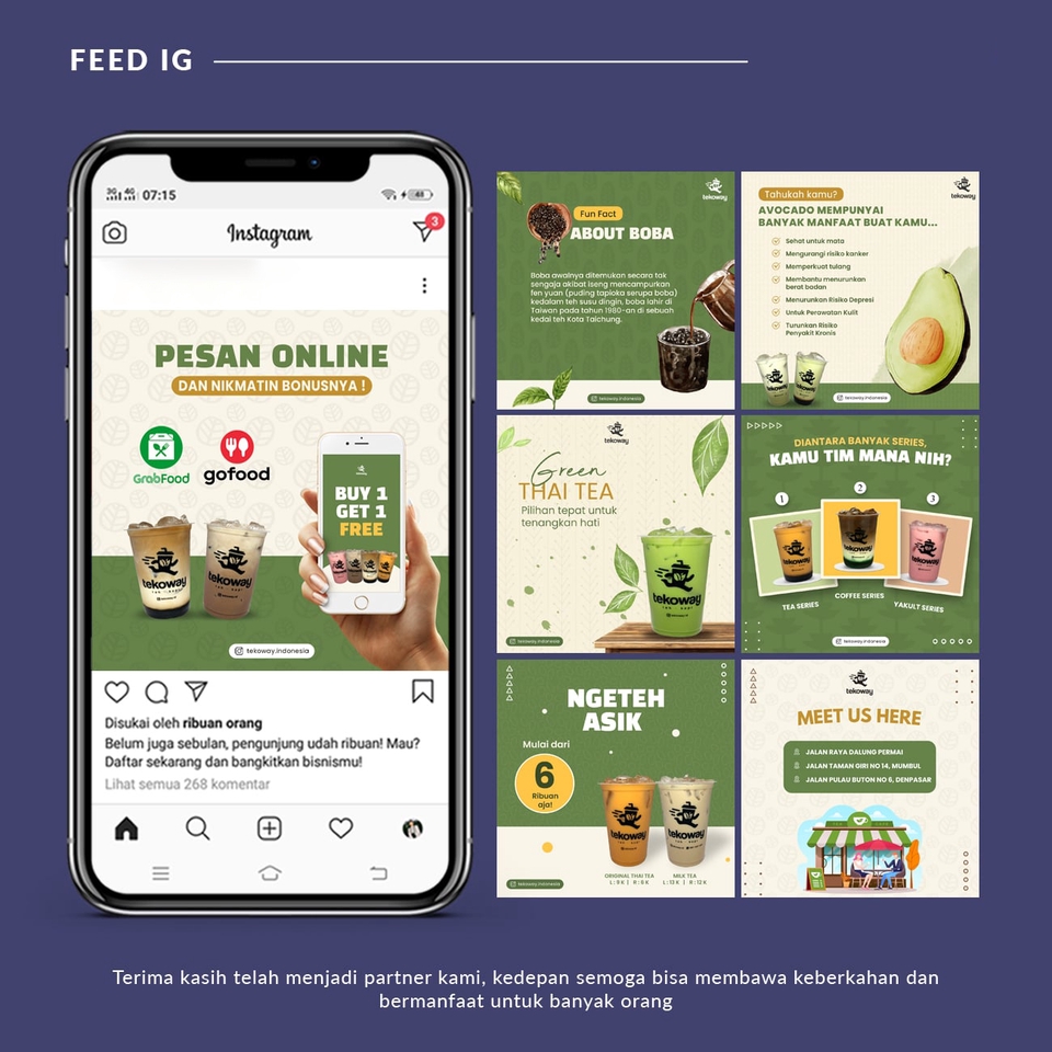 Banner Online - 9 Desain Feed Instagram Kekinian Cuma 150rb - 4