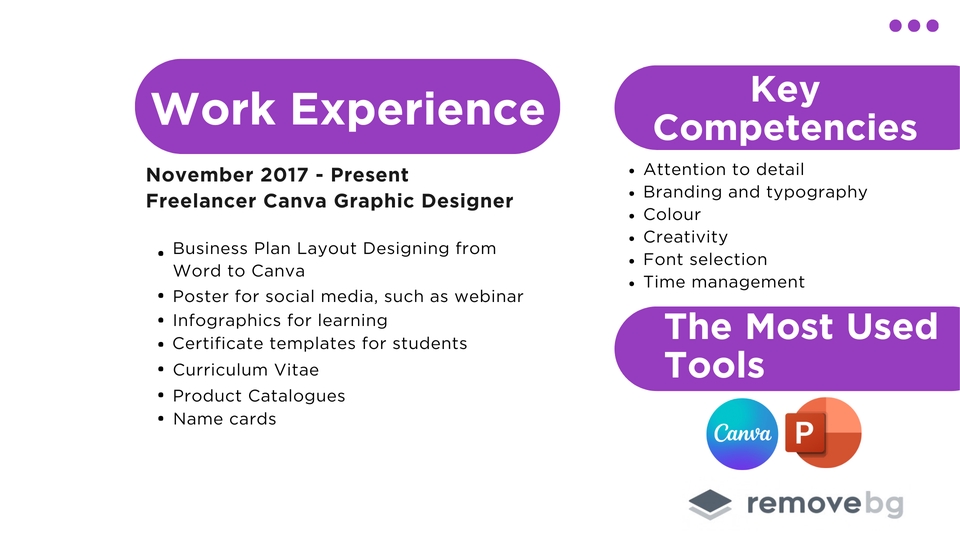 Jasa pembuatan presentasi powerpoint dengan desain profesional, menggunakan aplikasi Canva dan Powerpoint, cocok untuk presentasi skripsi, seminar, dan berbagai kebutuhan lainnya.