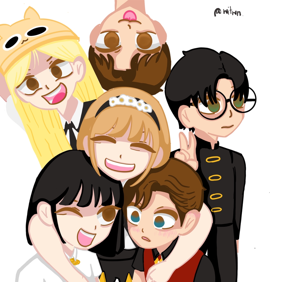 รับวาดรูปการ์ตูนอนิเมะ สไตล์น่ารัก วาดการ์ตูน วาดรูปการ์ตูน 3D
