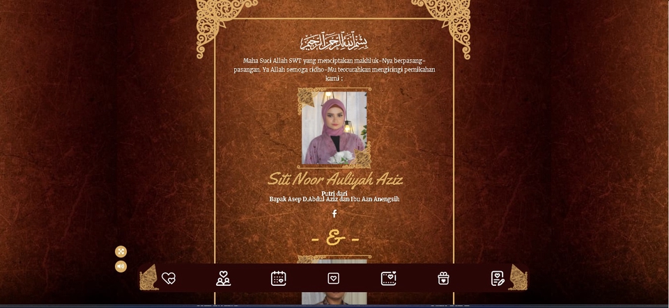 Kartu Ucapan & Video - Undangan Pernikahan Website Digital - 6