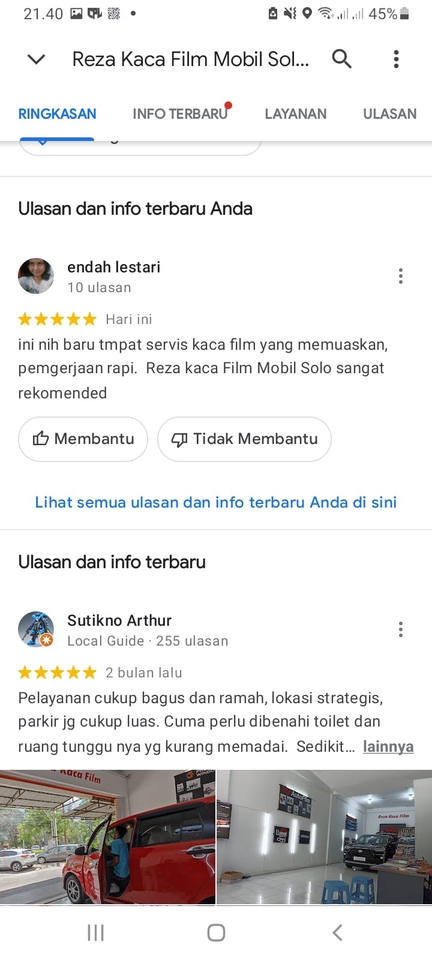 Memberi Review - "ESTA" Jasa Review Google Business Organik,  Terpercaya, 1 Hari Jadi.  Untuk 6 Review. - 4