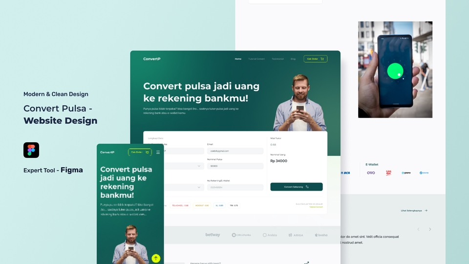 Desain Web - Desain Modern Mobile App & Website Menggunakan Figma - 12