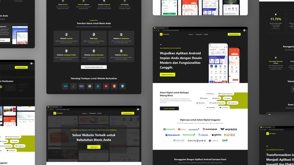 Design UI/UX Mobile App or Responsive Website | Modern and Minimalist
