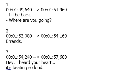 รับแปลซับไตเติ้ล ไทย ภาษาอังกฤษ ภาษาจีน ภาษาญี่ปุ่น รับทำซับไตเติ้ล ภาพประกอบตัวอย่าง ซับไตเติ้ลคุณภาพสูง ราคาถูก