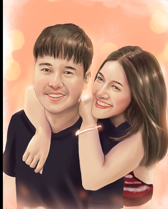 วาดภาพเหมือน Portrait - วาดภาพเหมือนdigitalpaint - 4