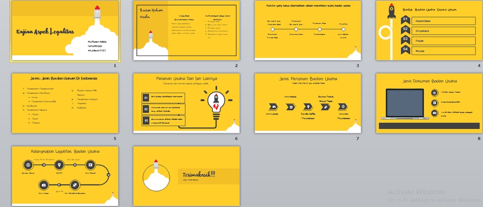 Presentasi - JASA PEMBUATAN PRESENTASI POWERPOINT MENARIK,MURAH DAN CEPAT - 6