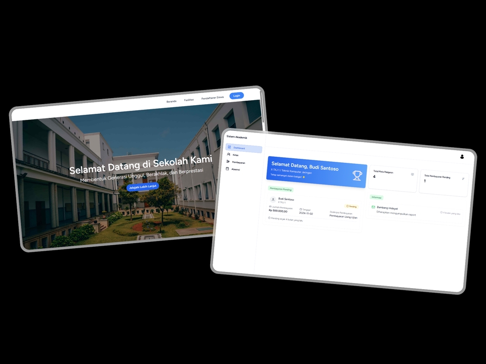 Jasa pembuatan website perusahaan profesional dan modern dengan desain yang menarik untuk meningkatkan brand awareness dan engagement.